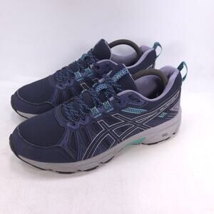 Asics Gel Venture 7 Athletic Running Shoe Womens Size 9.5 1012A476 Blue Gray